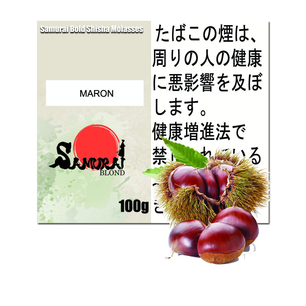 マロン サムライブロンド Samurai Blond シーシャ用フレーバー 100g