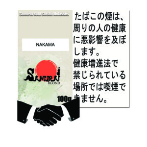 仲間 (なかま) サムライボロンド Samurai Blond シーシャ用フレーバー 100g