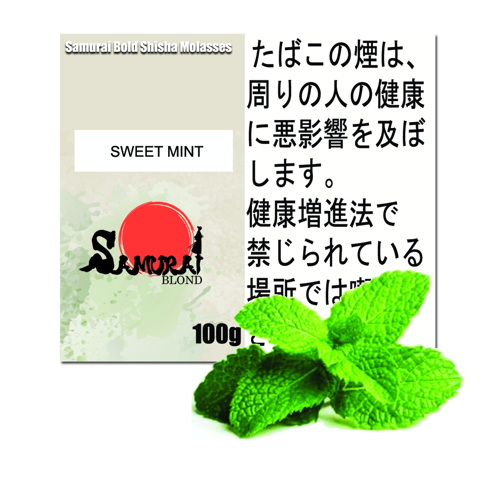 スイートミント サムライブロンド Samurai Blond シーシャ用フレーバー 100g