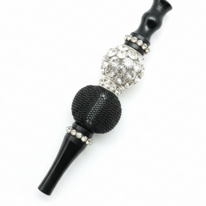 Samurai Blond ブラック アルミ アクリル シーシャ マウスピース