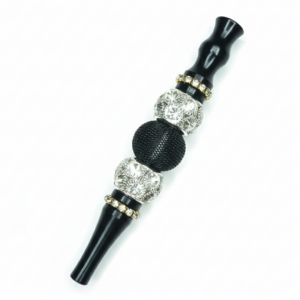 Samurai Blond ブラック アルミ アクリル シーシャ マウスピース 003