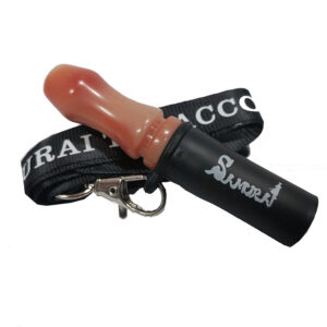 【Samurai Blond】マイマウスピース - シリコン＆アクリル製 首掛けストラップ付き（ブラック）