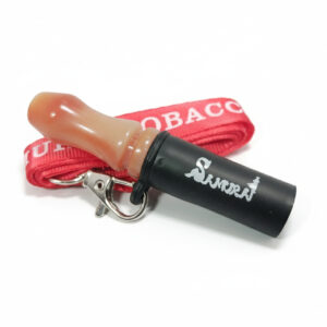 【Samurai Blond】マイマウスピース - シリコン＆アクリル製 首掛けストラップ付き（レッド）